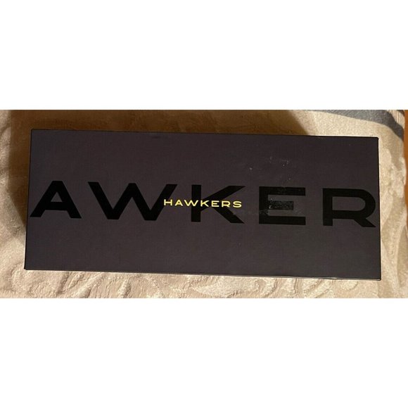 Hawkers sunglasses BELLA Polarized BLACK GOLD TORTOISE Unisex Box Pouch - Picture 3 of 4